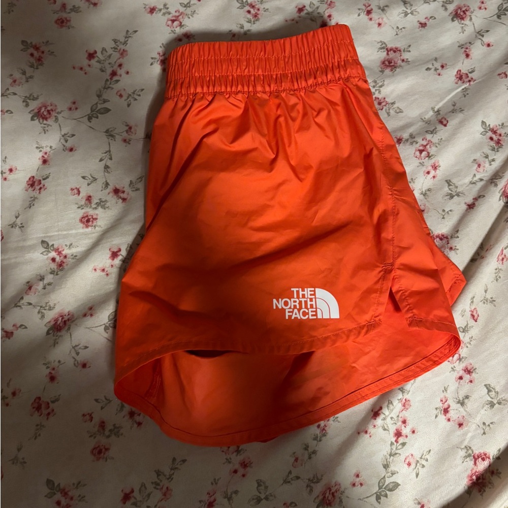 The North Face Vibrant Orange Running Shorts